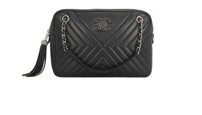 Chevron Camera Bag, front view